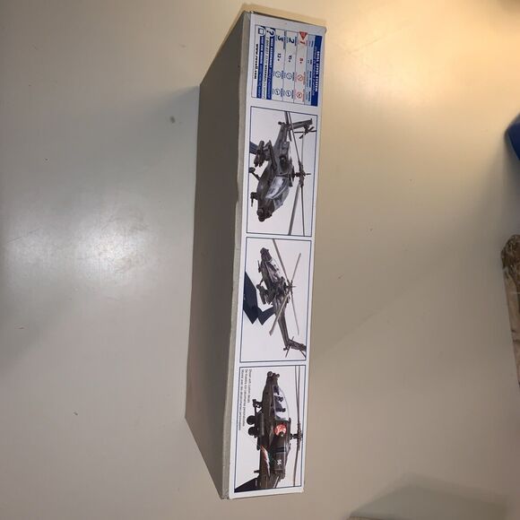 SDG Revell 85-1183 AH-64 Apache Helicopter Chopper 1/72 Model Kit Open Not Built - Picture 10 of 14